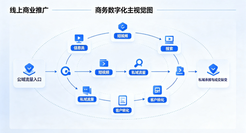 苏州线上商业推广怎么做？全域流量闭环搭建与低成本转化实战指南